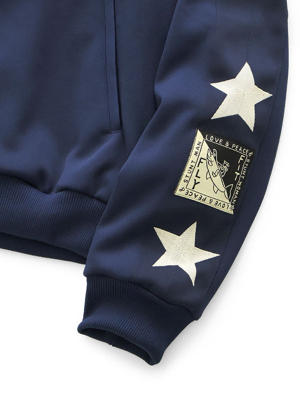 Kapital Smooth Jersey Sailor Track Jacket (Betsy Ross)