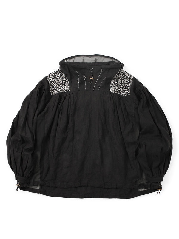 Kapital Linen Baguanorac with Latvian Embroidery Jacket