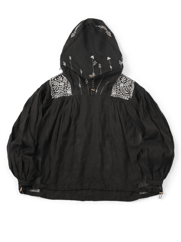 Kapital Linen Baguanorac with Latvian Embroidery Jacket