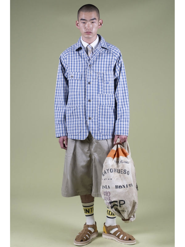 Kapital OX Gingham CACTUS Coveralls Jacket