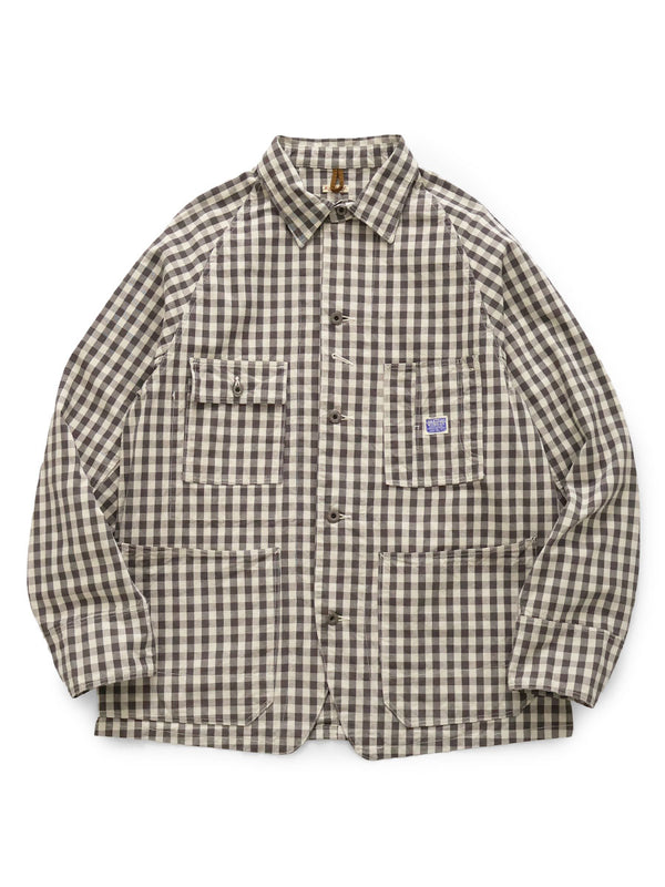 Kapital OX Gingham CACTUS Coveralls Jacket