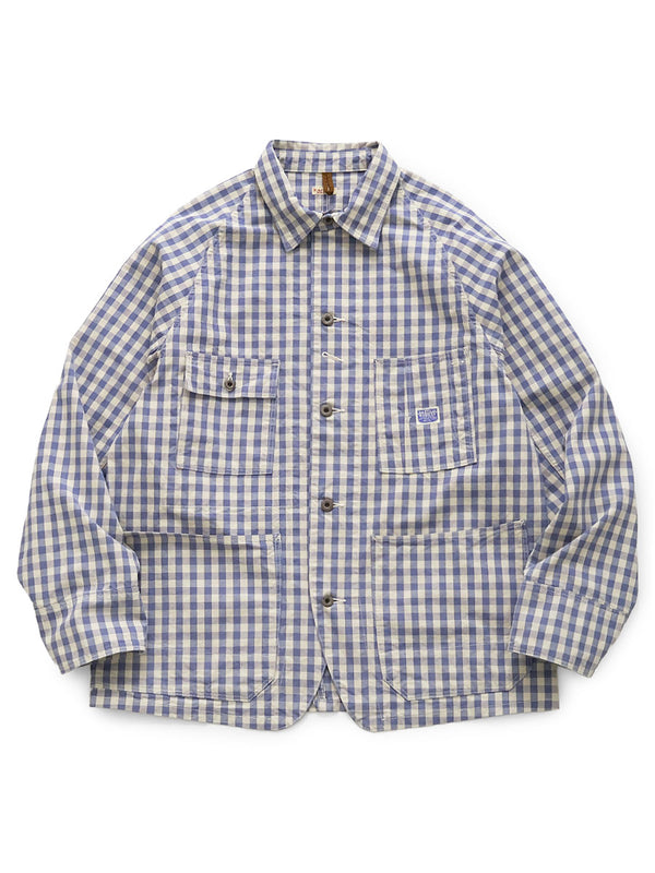 Kapital OX Gingham CACTUS Coveralls Jacket