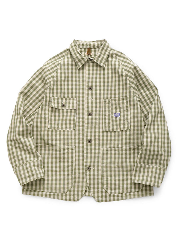 Kapital OX Gingham CACTUS Coveralls Jacket