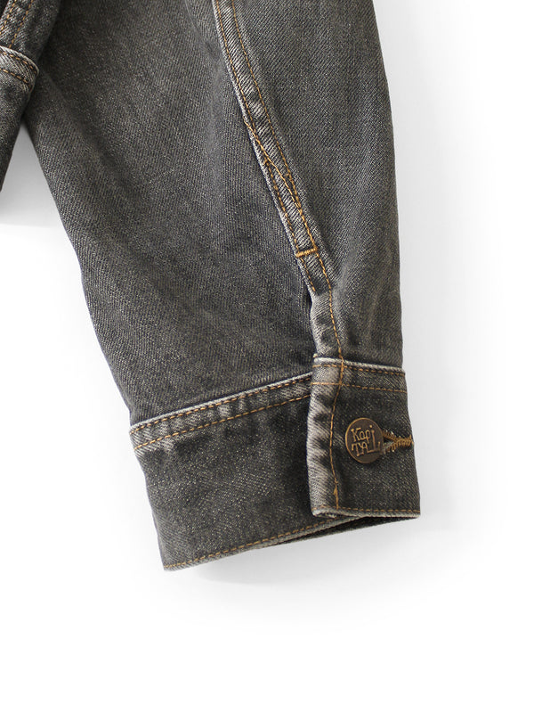 Kapital 14oz Black Denim Westerner Regular Jacket