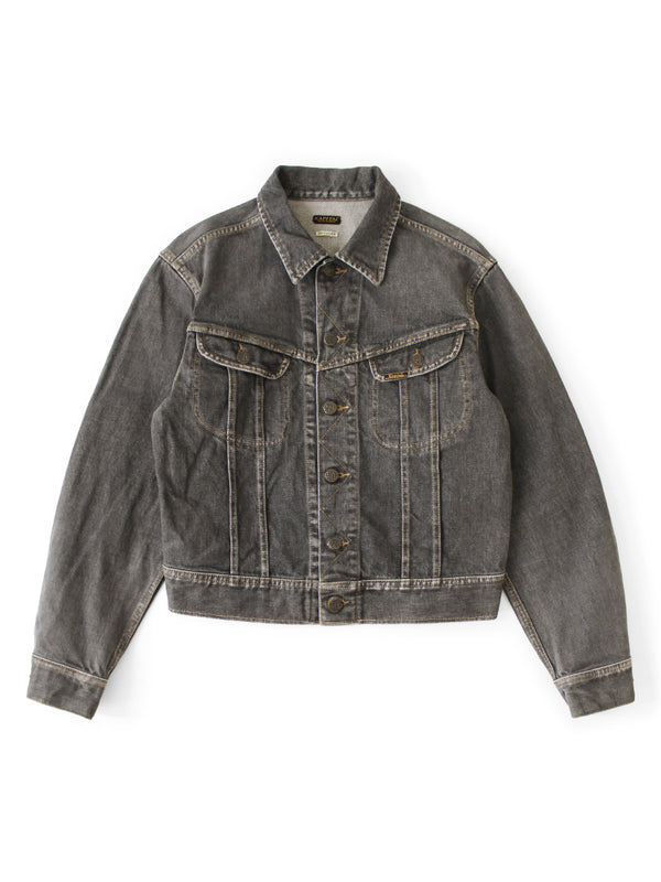 Kapital 14oz Black Denim Westerner Regular Jacket