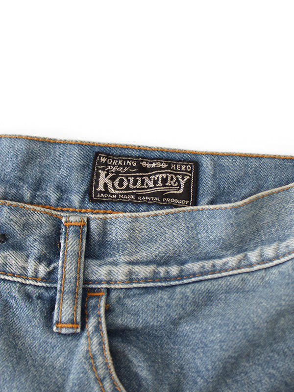 Kapital 14oz Denim 5-Pocket Baggy Pants (Bethel-pal Remake)