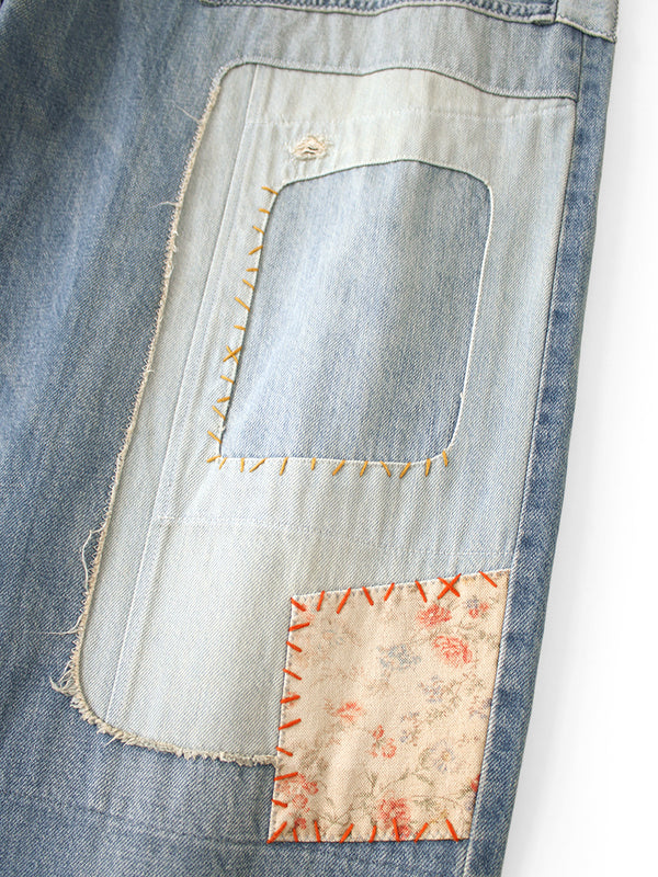 Kapital 14oz Denim 5-Pocket Baggy Pants (Bethel-pal Remake)