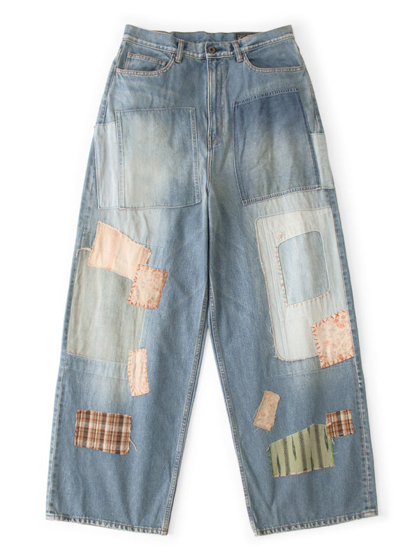 Kapital 14oz Denim 5-Pocket Baggy Pants (Bethel-pal Remake)