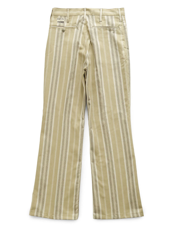 Kapital Sta-Prest Retro Stripe 5P Frisco Pants