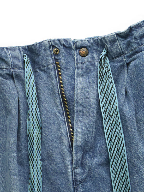 Kapital 14oz Denim Easy Pants (Center Pleat)