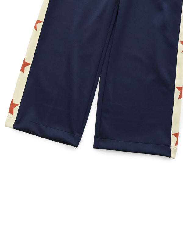 Kapital Smooth Jersey Sailor Baggy Track Pants (Betsy Ross)