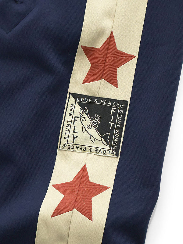 Kapital Smooth Jersey Sailor Baggy Track Pants (Betsy Ross)