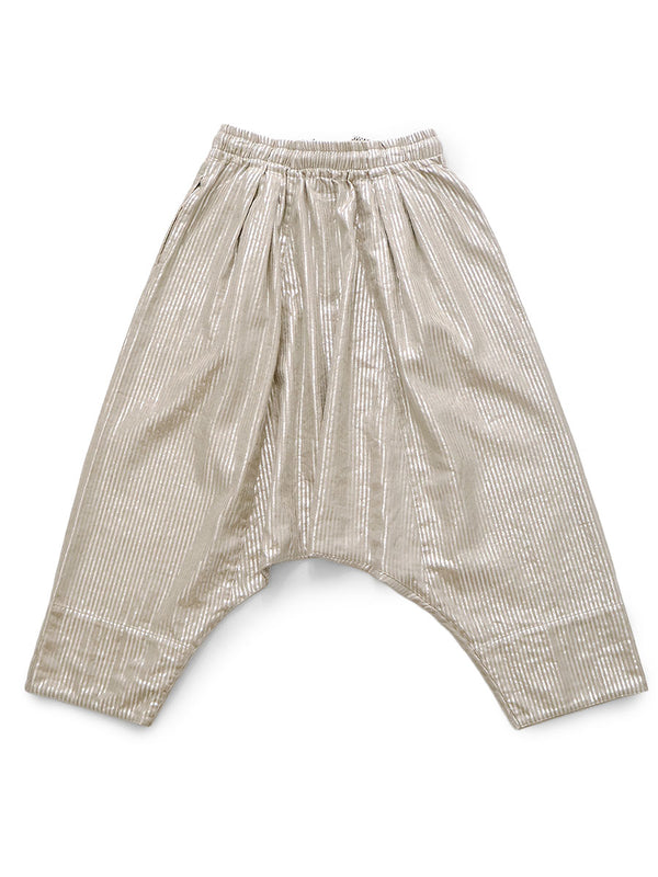 Kapital Linen Glitter Phillies Stripe Sarouel Easy Pants