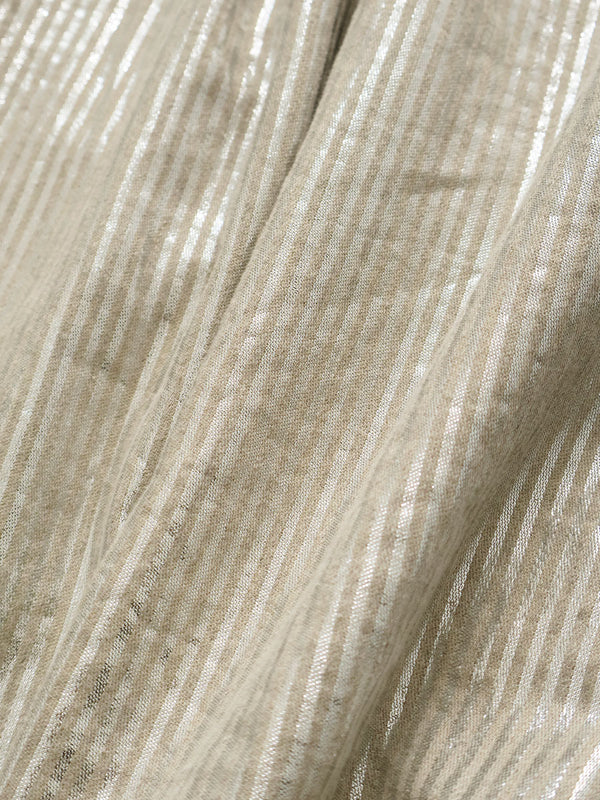 Kapital Linen Glitter Phillies Stripe Sarouel Easy Pants