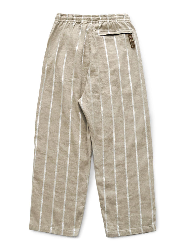 Kapital Linen Glitter Phillies Stripe Easy Pants
