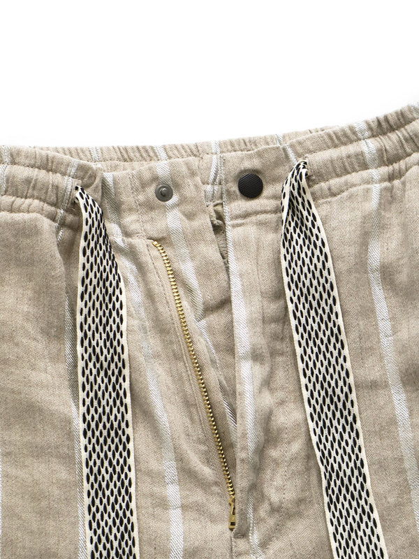 Kapital Linen Glitter Phillies Stripe Easy Pants