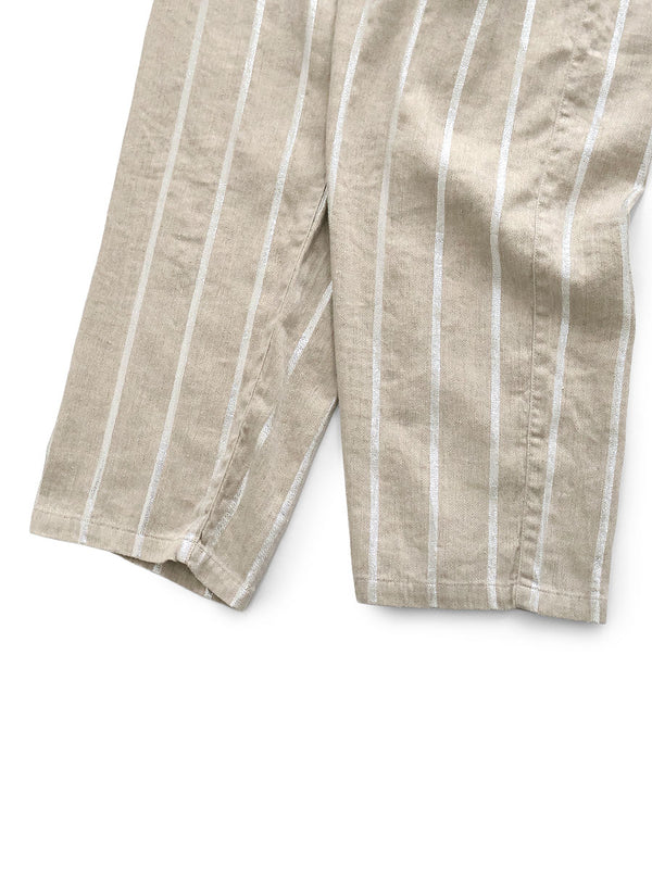 Kapital Linen Glitter Phillies Stripe Easy Pants