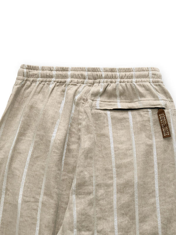Kapital Linen Glitter Phillies Stripe Easy Pants