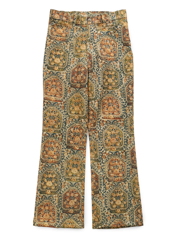 Kapital Alberic Oxford Chintz Pattern 5P Frisco Pants
