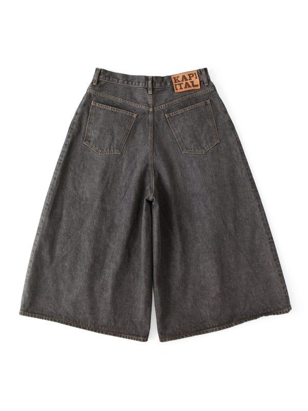 Kapital 14oz Black Denim 5-Pocket Jaws Pants