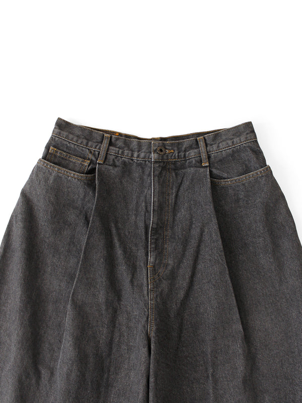 Kapital 14oz Black Denim 5-Pocket Jaws Pants
