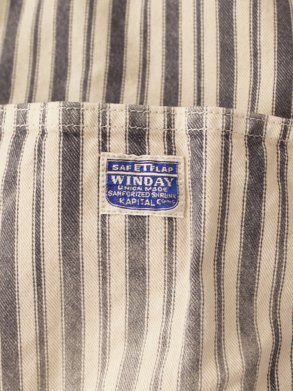 Kapital Dixie Hickory Wide Lumbar Pants