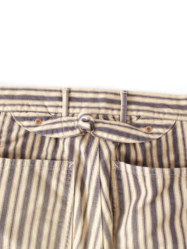 Kapital Dixie Hickory Wide Lumbar Pants
