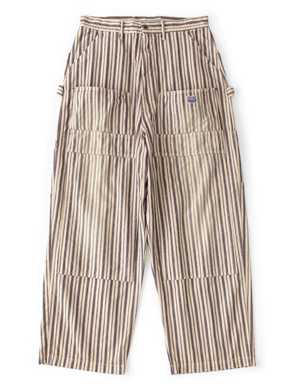 Kapital Dixie Hickory Wide Lumbar Pants