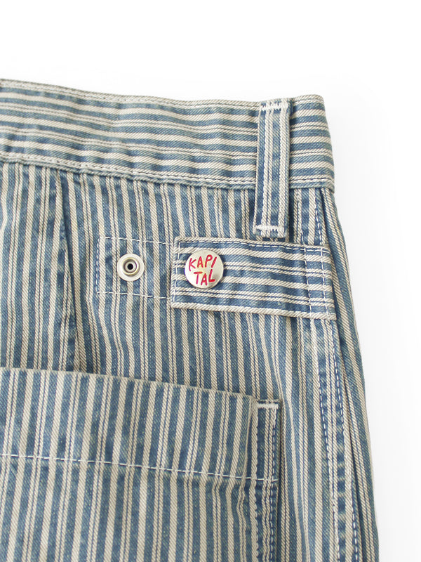Kapital Liberty Hickory Fatigue Baggy Pants