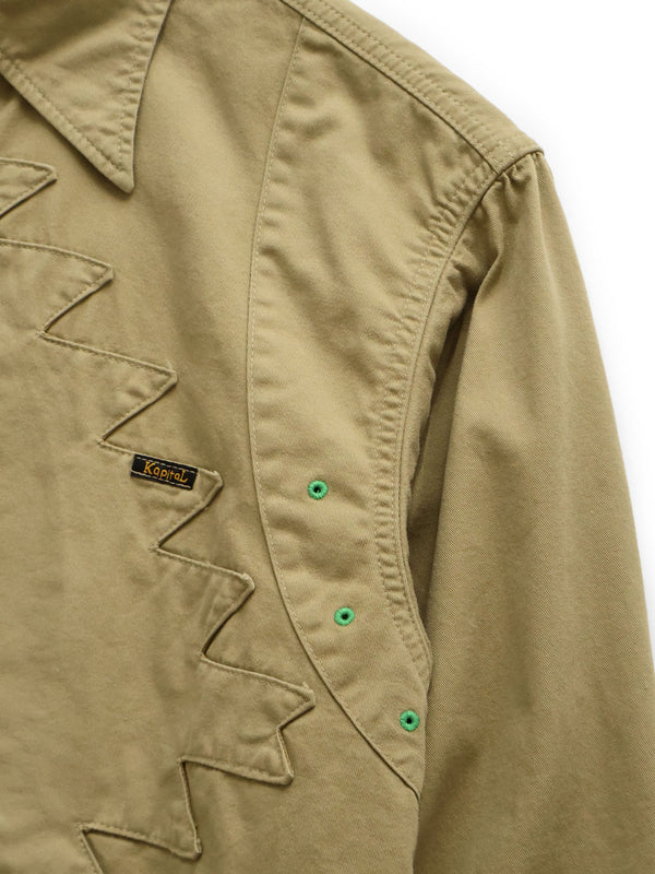 Kapital Shirt Chino Thunderbird Husky Western Shirt