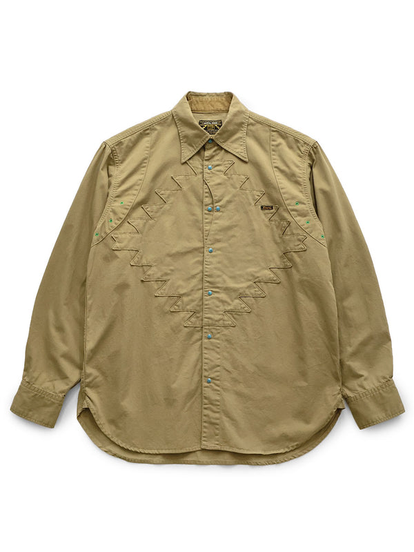 Kapital Shirt Chino Thunderbird Husky Western Shirt