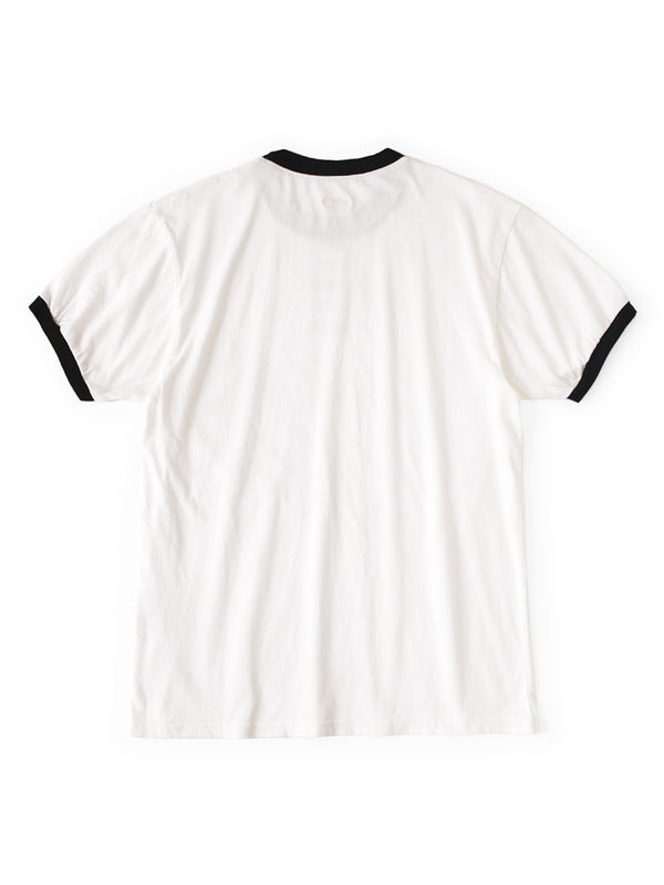 Kapital 20/- Jersey Ringer Tee (Butterfly Concho Print)