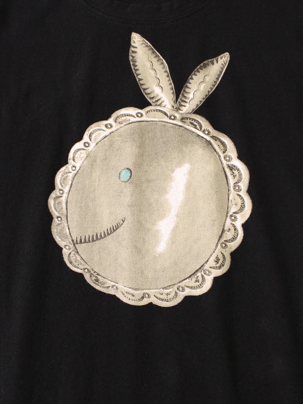 Kapital 20/- Jersey Crew Neck Tee (BIG Concho CONEYBOWY print)