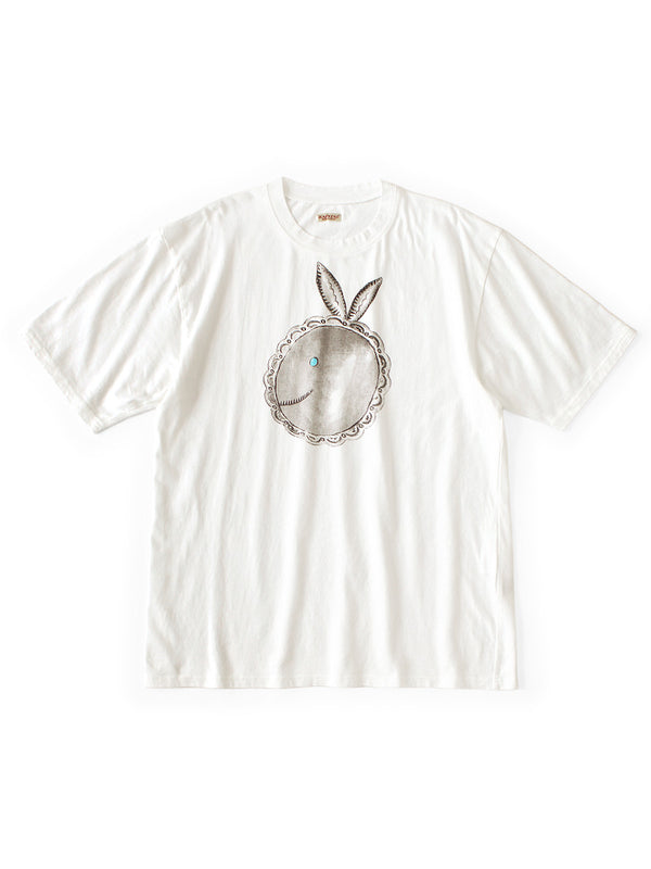 Kapital 20/- Jersey Crew Neck Tee (BIG Concho CONEYBOWY print)