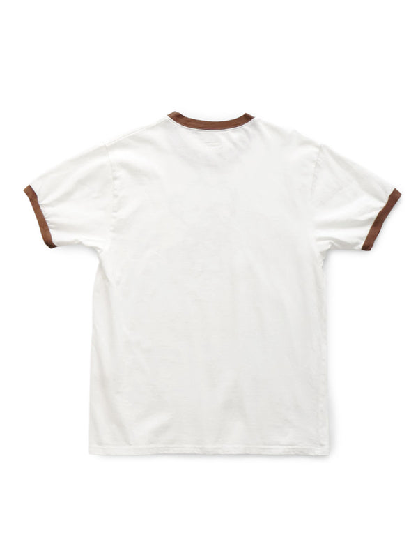 Kapital 20/- Jersey Ringer Tee (PECKISH Little Bear print)