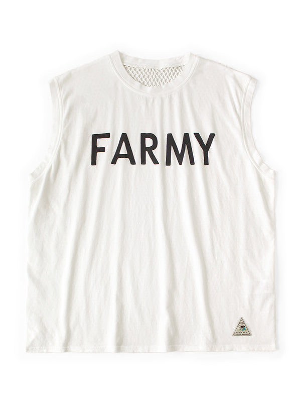 Kapital 20/- Jersey Sleeveless Big Tee (FARMYpt)