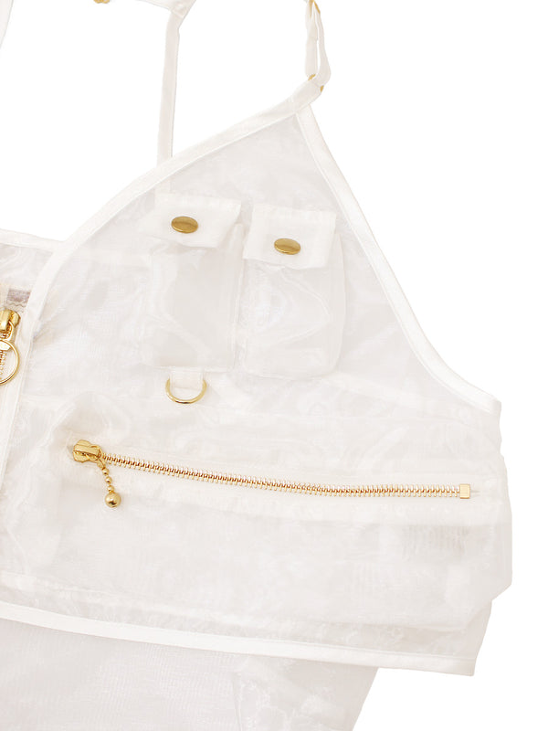 Kapital Sheer Pearl Fishing Vest