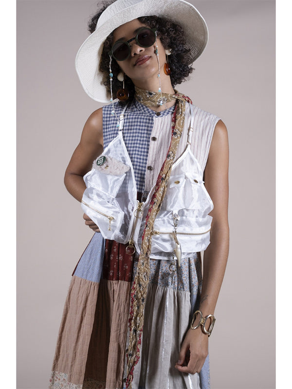 Kapital Sheer Pearl Fishing Vest