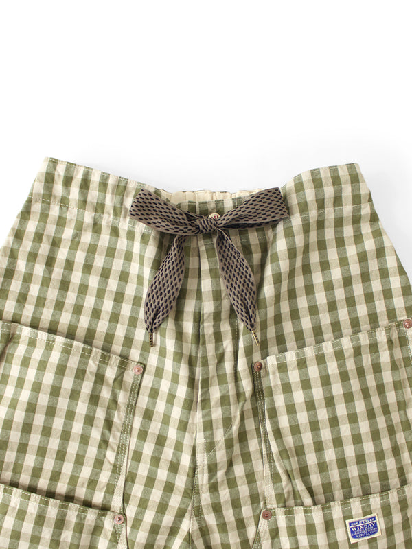 Kapital OX Gingham Double Knee Easy Shorts