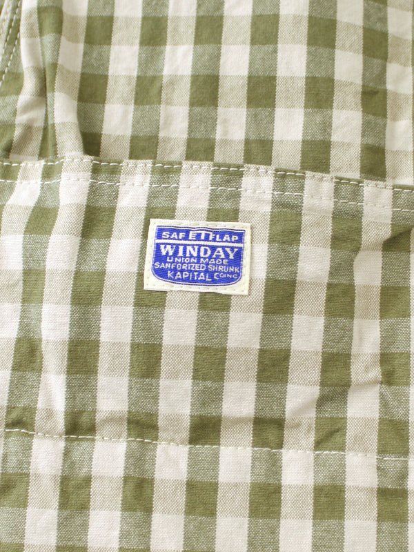 Kapital OX Gingham Double Knee Easy Shorts