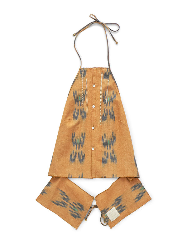 Kapital KASURI Bib Chalk Camisole women Shirt