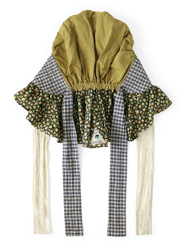 Kapital Patchwork Farmy Frill Hat
