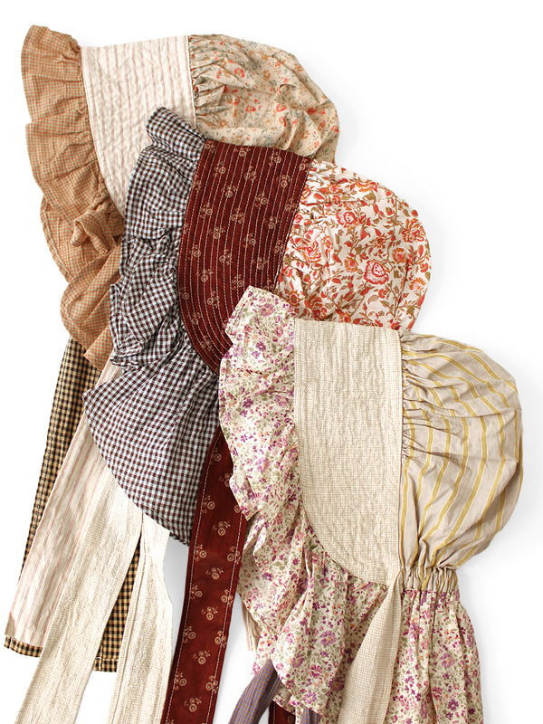Kapital Patchwork Farmy Frill Hat