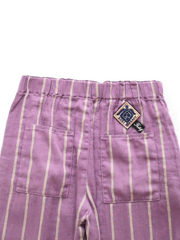 Kapital Linen Phillies Stripe Easy Beach GO Pants