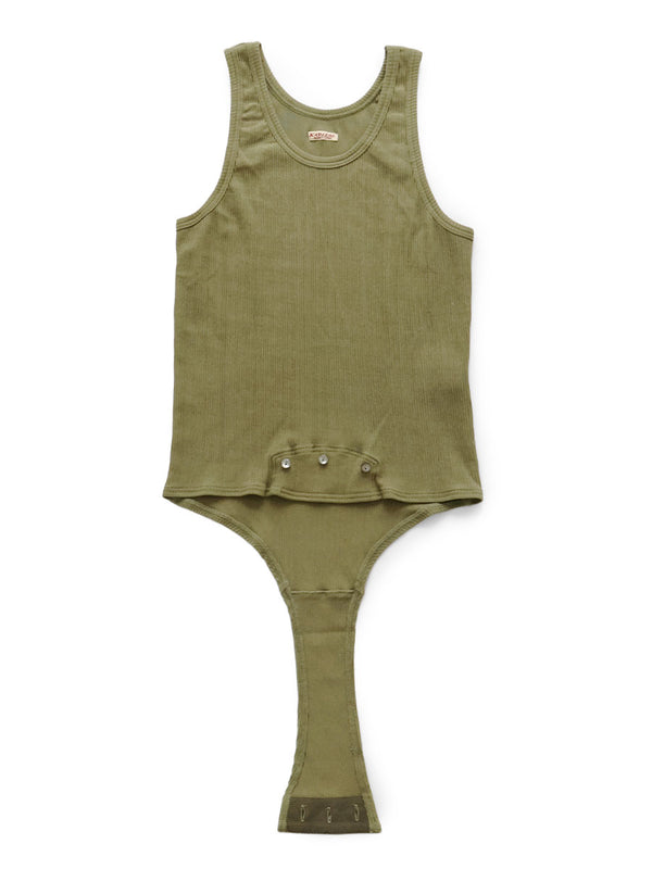Kapital 60/2 Random Bear Rib Swim Tank Top Tee