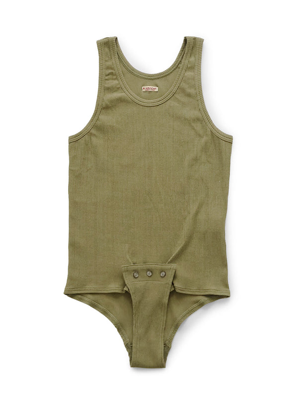 Kapital 60/2 Random Bear Rib Swim Tank Top Tee
