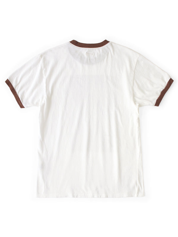 Kapital 20/- Jersey Ringer Tee (GULL FOOTpt)