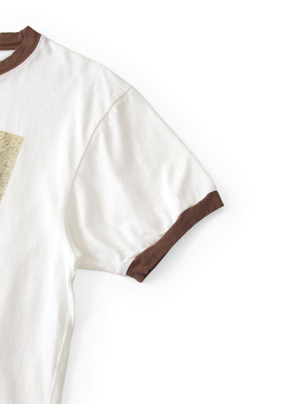 Kapital 20/- Jersey Ringer Tee (GULL FOOTpt)