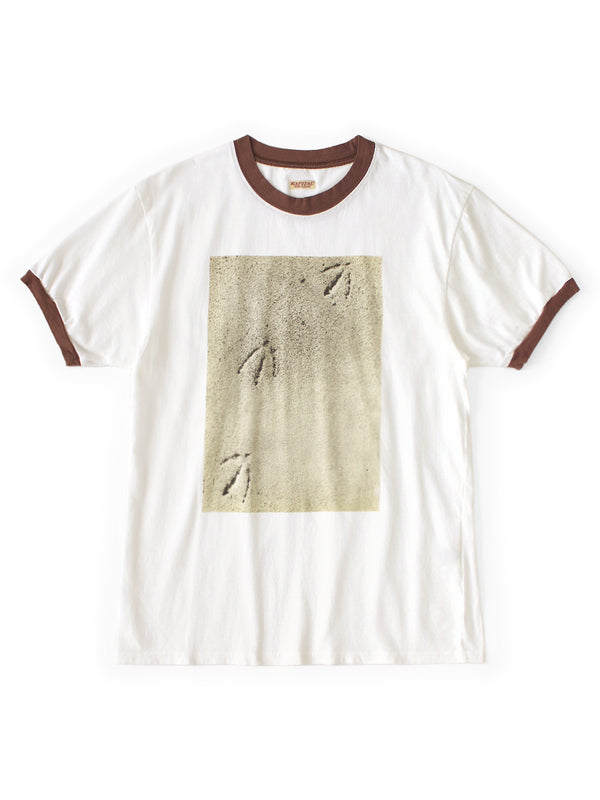 Kapital 20/- Jersey Ringer Tee (GULL FOOTpt)