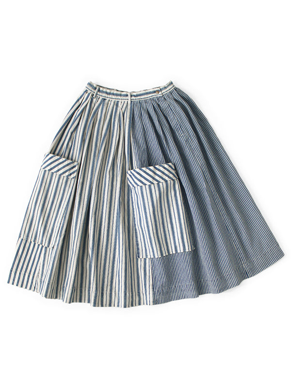 Kapital Hickory Patchwork Harvest Balloon Skirt